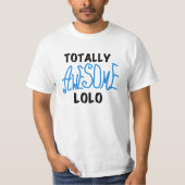 Blau total fantastische Lolo T - Shirts und (Vorderseite)