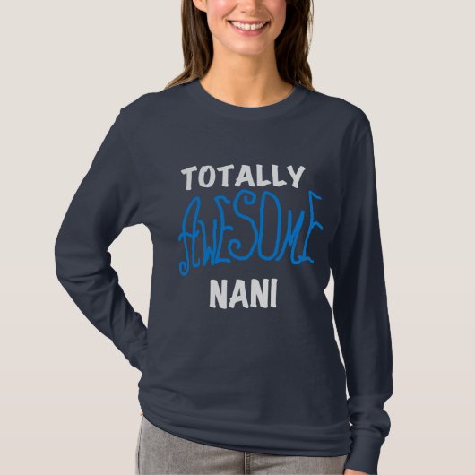 Blau total fantastische Nani T - Shirts und (Vorderseite)