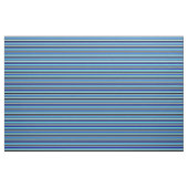 Blau, Türkis, Gelb und Schwarz Stoff (Yard (91,4 cm))
