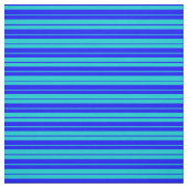 Blau-Türkis-Muster Stoff (Muster)