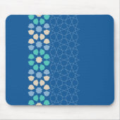Blau Türkis Ruhe Mousepad (Vorne)
