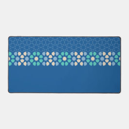 Blau Türkis Ruhe Schreibtischunterlage