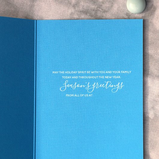 Blau, Türkisch, Rosa Word Art Holiday Card Einladung