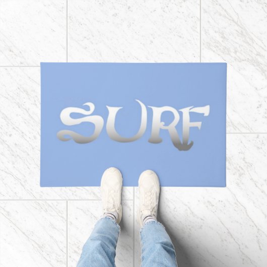 Blau-Türmchen Fußmatte (Indoor)