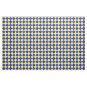Blau-u. GoldRaute Stoff (Yard (91,4 cm))