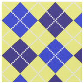Blau-u. GoldRaute Stoff (Nahaufnahme)