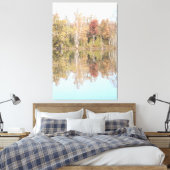 Blau über dem Wasser Leinwanddruck (Insitu (Schlafzimmer))