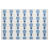 Blau übersetzt Glühlampe Stoff (Fat Quarter (45,7 x 55,9 cm))