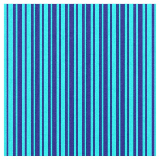 Blau- und Aqua-Muster Stoff (Nahaufnahme)