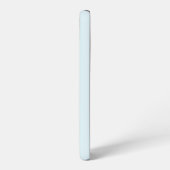 Blau und Aquamarin | Minimal Modern Initial Monogr Samsung Galaxy Hülle (Linke Seite)