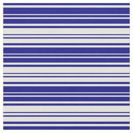 Blau und Beige Farbmuster Stoff (Nahaufnahme)