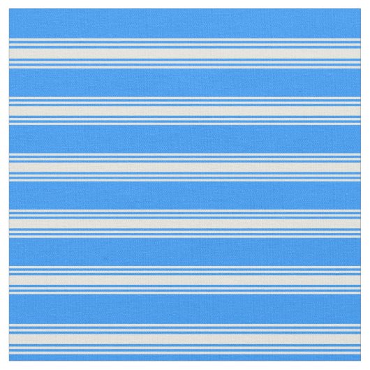 Blau und Beige Muster Stoff (Nahaufnahme)