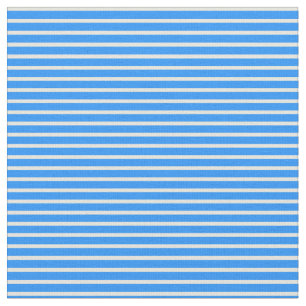 Blau- und Beigefarbenes/gestreiftes Muster Stoff