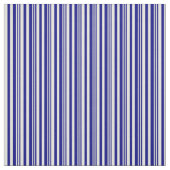 Blau- und Beigefarbenes Muster Stoff (Muster)