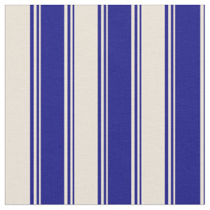 Blau- und Bisken-Muster/Streifen Stoff