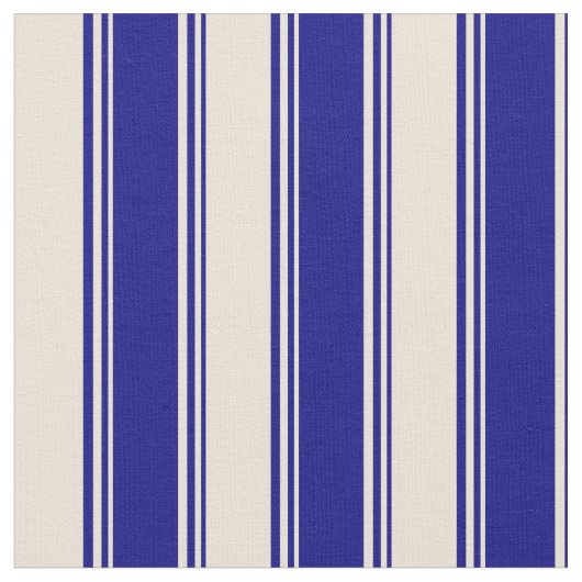 Blau- und Bisken-Muster/Streifen Stoff (Nahaufnahme)