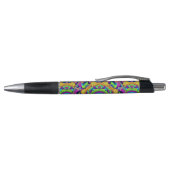 Blau und Bold Mandala Pen Kugelschreiber (Oberseite)