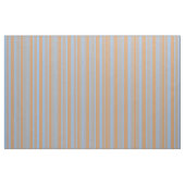 Blau und braun, fünf Streifen Stoff (Yard (91,4 cm))