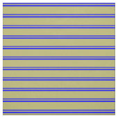 Blau und dunkel Khaki farbige Linienmuster Stoff (Muster)