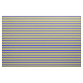 Blau und dunkel Khaki farbige Linienmuster Stoff (Fat Quarter (45,7 x 55,9 cm))