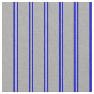 Blau- und dunkelgraue Streifen/Linienmuster Stoff