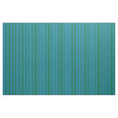 Blau- und Dunkelgrüne Linien Muster Stoff (Yard (91,4 cm))