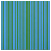 Blau- und Dunkelgrüne Linien Muster Stoff (Muster)