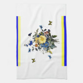 blau und gelb handtuch (Vertikal)