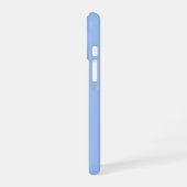 Blau und Gelb iPhone 16 Hülle (Linke Seite)