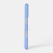 Blau und Gelb iPhone 16 Hülle (Rechte Seite)