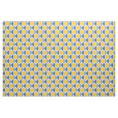 Blau und Gelb Moderne Geometrie Stoff (Yard (91,4 cm))