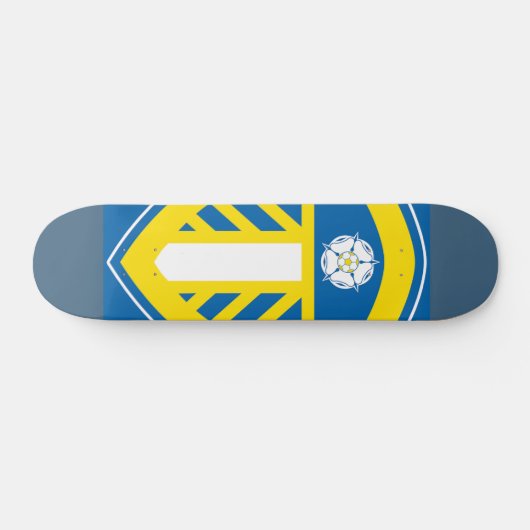 Blau und Gelb Skateboard (Horizontal)