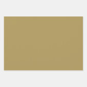 Blau und gelb Tartan kariert. Geschenkpapier Set (Vorderseite 3)