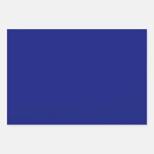 Blau und gelb Tartan kariert. Geschenkpapier Set (Vorderseite 2)