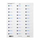Blau und Gelb Tulip Custom (Vorne)