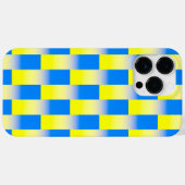 Blau und Gelb Ukraine Inspiration Frieden im Krieg Case-Mate iPhone Hülle (Rückseite (Horizontal))