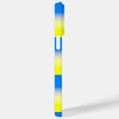 Blau und Gelb Ukraine Inspiration Frieden im Krieg Case-Mate iPhone Hülle (Rückseite / Rechts)