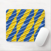 Blau und Gelb Ukraine Inspiriert Frieden gegen den Mousepad (Mit Mouse)
