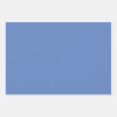 Blau und Gold Geschenkpapier Set (Vorderseite 3)