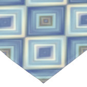 Blau und Gold Tischdecke (Schrägansicht)