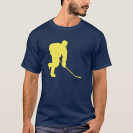 BLAU-UND GOLDHockey T-Shirt
