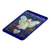 Blau- und Goldkrebs kann kein Engel-Magnet erreich Magnet (Linke Seite)