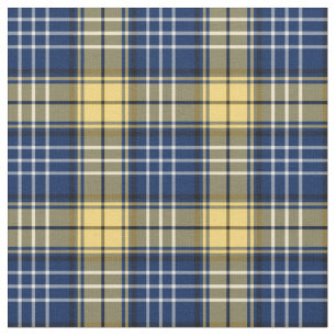 Blau und Goldkundenspezifischer Coyle Stoff