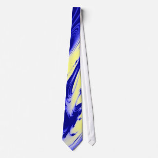 Blau-und Goldmarmordesigner-Hals-Krawatte Krawatte