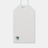 Blau- und Goldwaschmittel Geschenkanhänger (Rückseite)