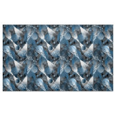 Blau und Grau. Abstraktion. Stoff (Fat Quarter (45,7 x 55,9 cm))