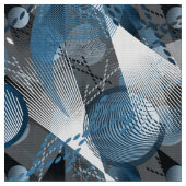 Blau und Grau. Abstraktion. Stoff (Nahaufnahme)