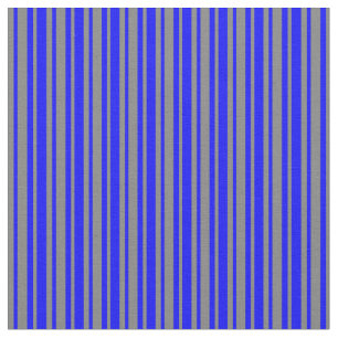 Blau- und Graufarbene Streifen/Muster mit Linse Stoff