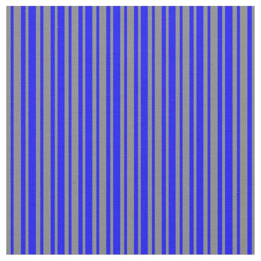 Blau- und Graufarbene Streifen/Muster mit Linse Stoff (Nahaufnahme)
