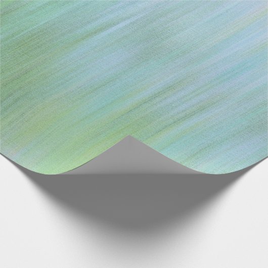 Blau und grün  geschenkpapier (Ecke)